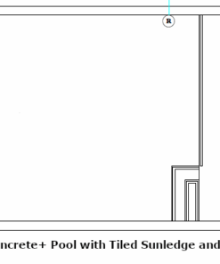 Alternative view of Concrete+ Pool Custom Design