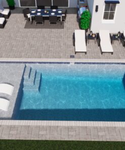 Concrete Pool 14x28 3-5'