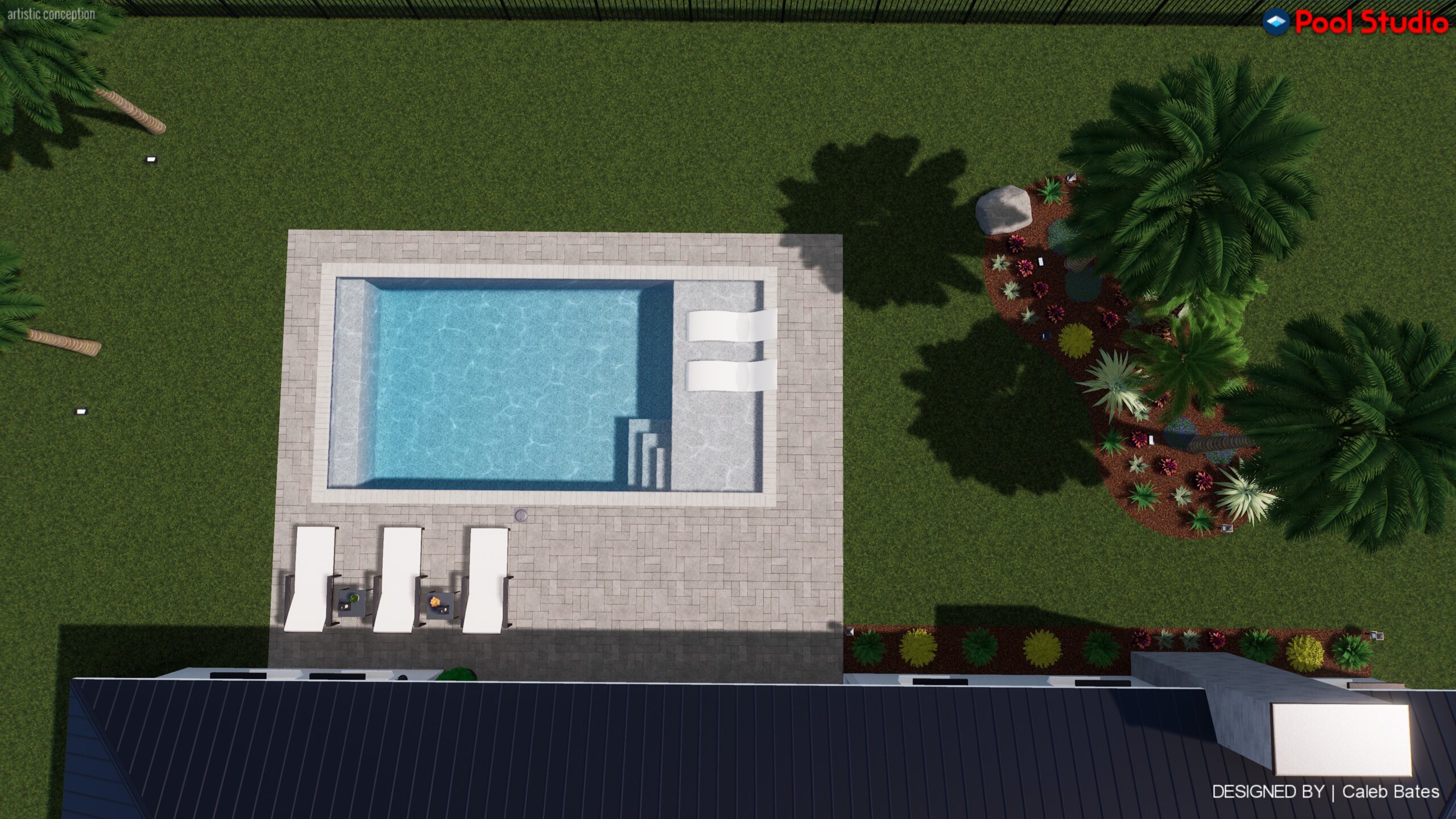 Concrete Pool 14x28 3-5' - Image 5