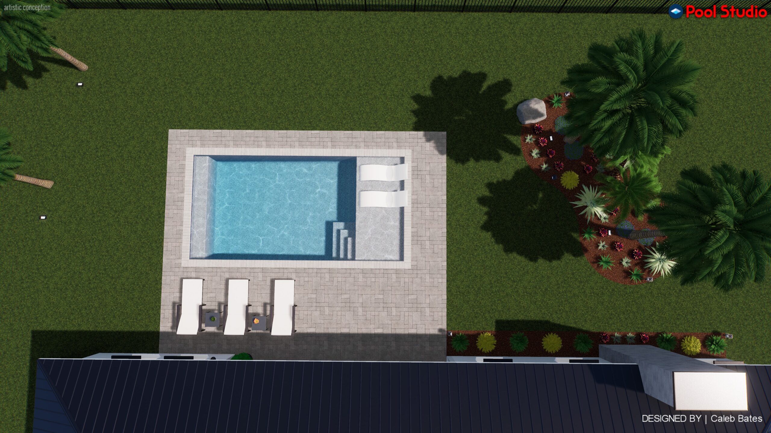 Concrete Pool 13x26 3-5' - Image 5